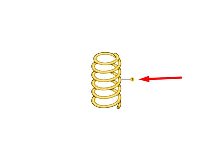 NEW AUDI Q5 FY FRONT COIL SPRING 80A411105AP ORIGINAL
