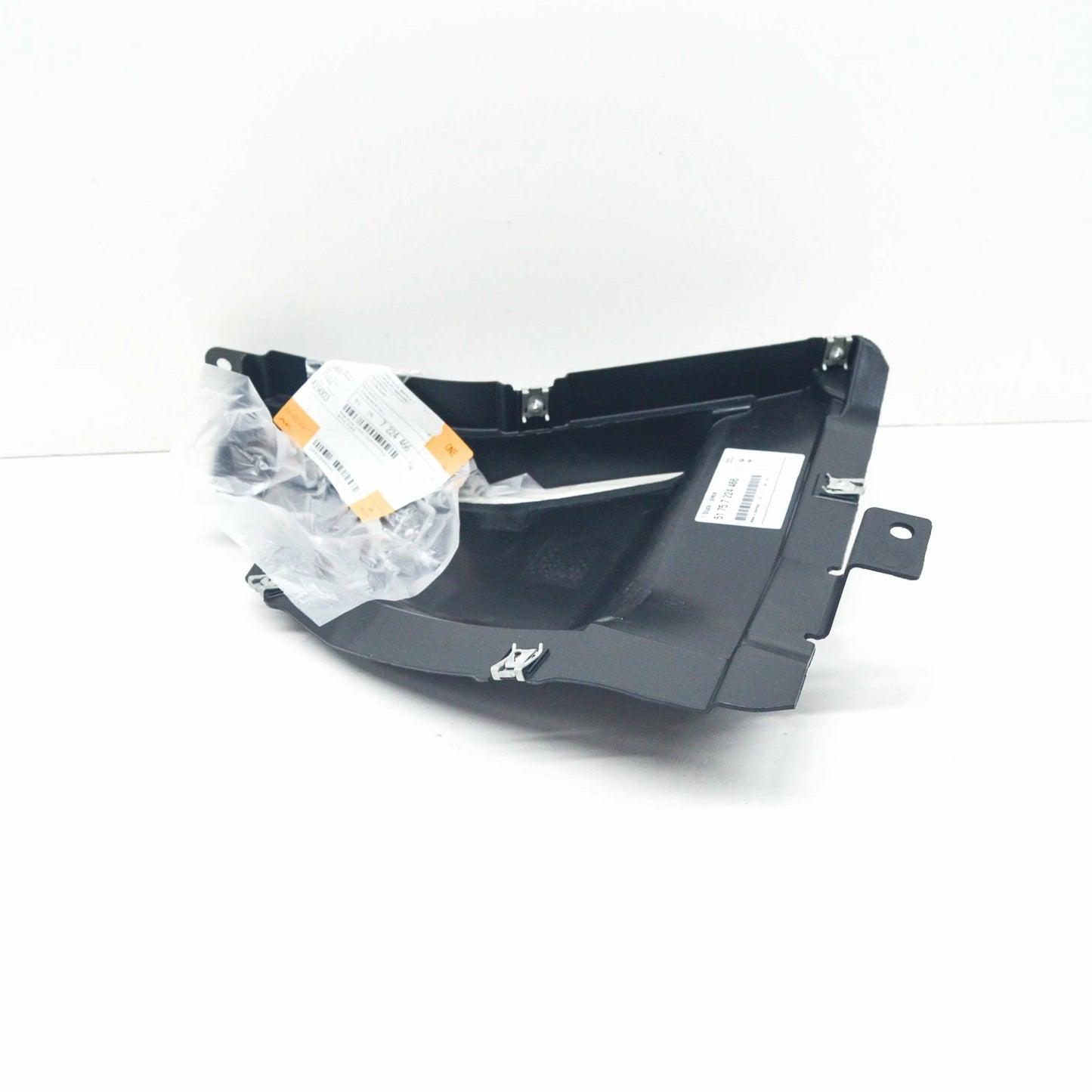 NEW BMW 6 F12 FRONT RIGHT LOWER FENDER LINER EXTENSION 51757224466 ORIGINAL