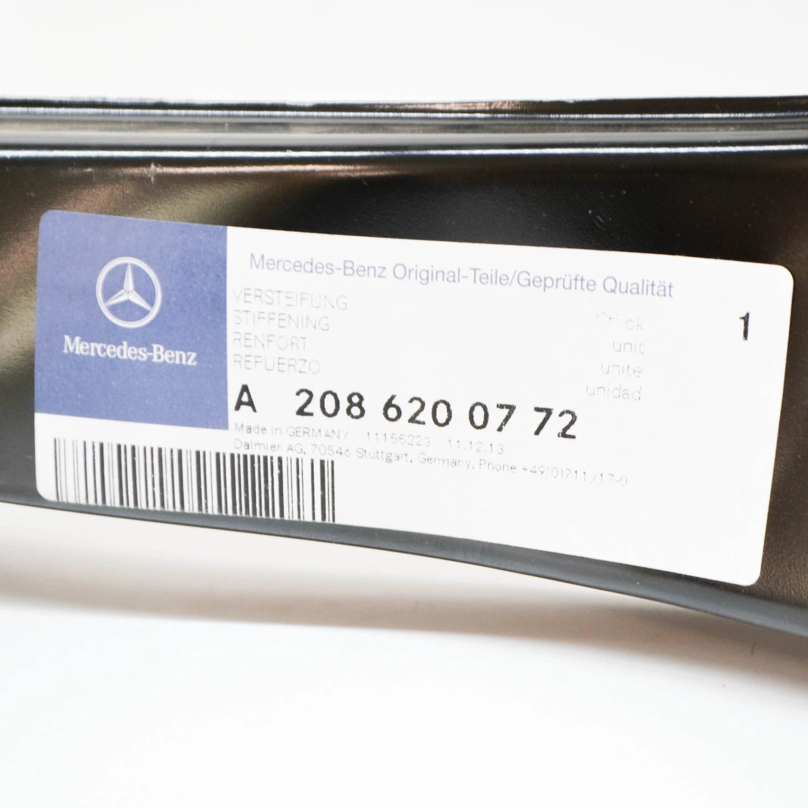 NEW MERCEDES-BENZ CLK C208 FRONT LEFT LIGHTING STIFFENING A2086200772 ORIGINAL