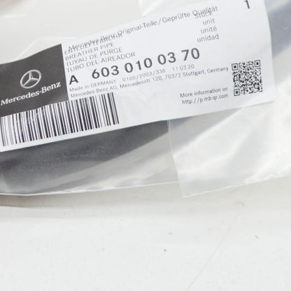 NEW MERCEDES-BENZ E W124 ENGINE BREATHER HOSE A6030100370 ORIGINAL