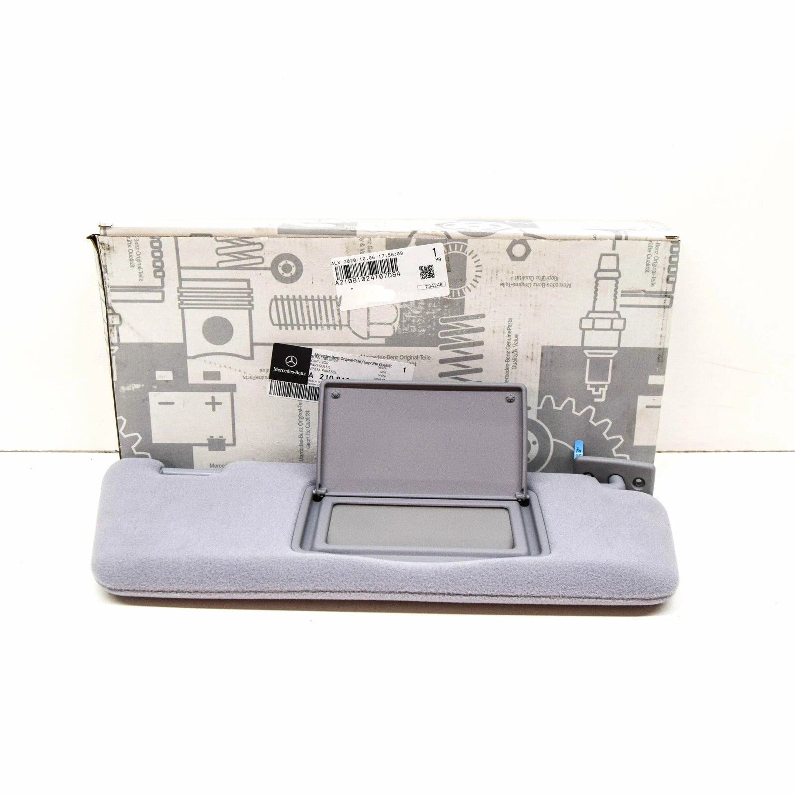 NEW MERCEDES-BENZ E W210 RIGHT SUN VISOR A21081024107D84