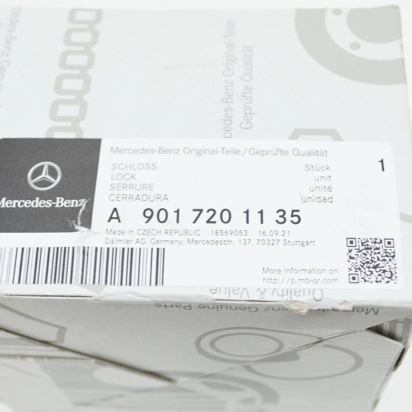 NEW MERCEDES-BENZ VITO 638 REAR SWIVEL DOOR LOCK A9017201135 ORIGINAL