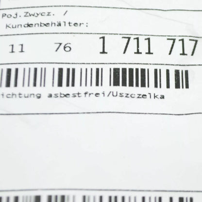 NEW BMW 3 E30 EXHAUST MANIFOLD GASKET ASBESTOS FREE 11761711717 ORIGINAL