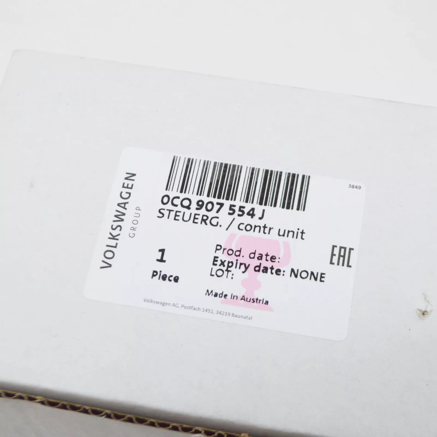 NEW AUDI A3 SPORTBACK 8V REAR DIFFERENTIAL CONTROL MODULE 0CQ907554J ORIGINAL