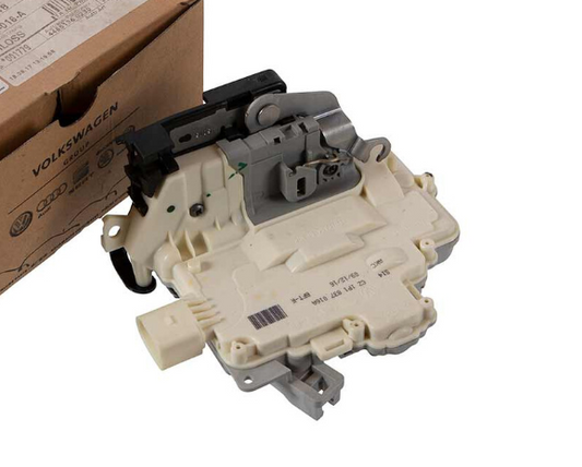 new vw eos 1f front right door lock lhd 1p1837016a original