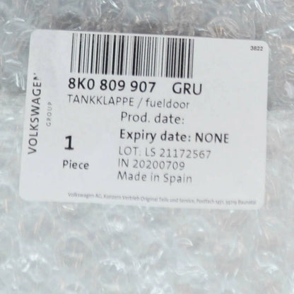 NEW AUDI A4 B8 FUEL FILLER FLAP 8K0809907GRU 8K0809907 GRU