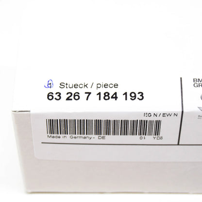 NEW BMW X5 E70 LICENSE PLATE LIGHT 63267184193 7184193 ORIGINAL