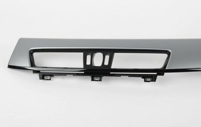 NEW BMW X1 F48 GLOSSY BLACK SILVER FRONT TRIM PANEL LHD 51459347739 ORIGINAL