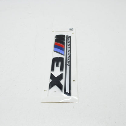 new bmw x3 f97 rear trunk emblem lettering 51148077609 8077609 original