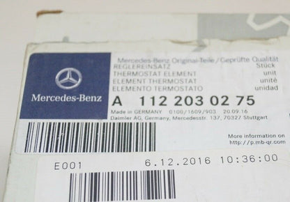 NEW MB E-CLASS W211 ENGINE COOLANT THERMOSTAT A1122030275 3.2 PETROL ORIGINAL