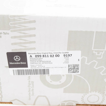 NEW MB E-CLASS W213 RIGHT WING MIRROR COVER A09981102009197 2017 ORIGINAL