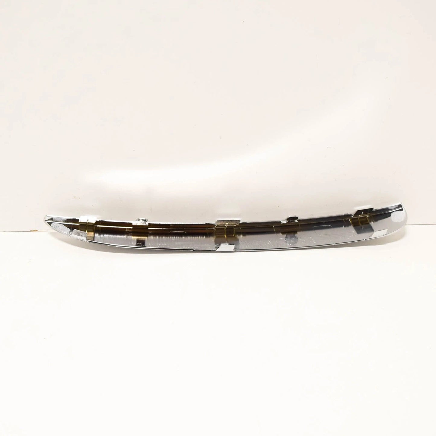 NEW BMW 7 F01 FRONT M BUMPER LEFT MOLDING TRIM CHROME 51118047727 2015 ORIGINAL