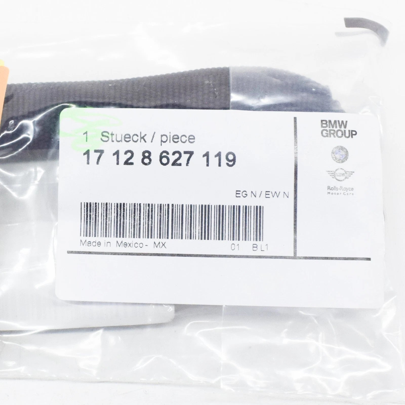 NEW BMW X5 F15 ENGINE EXPANSION TANK HOSE 17128627119 8627119 ORIGINAL