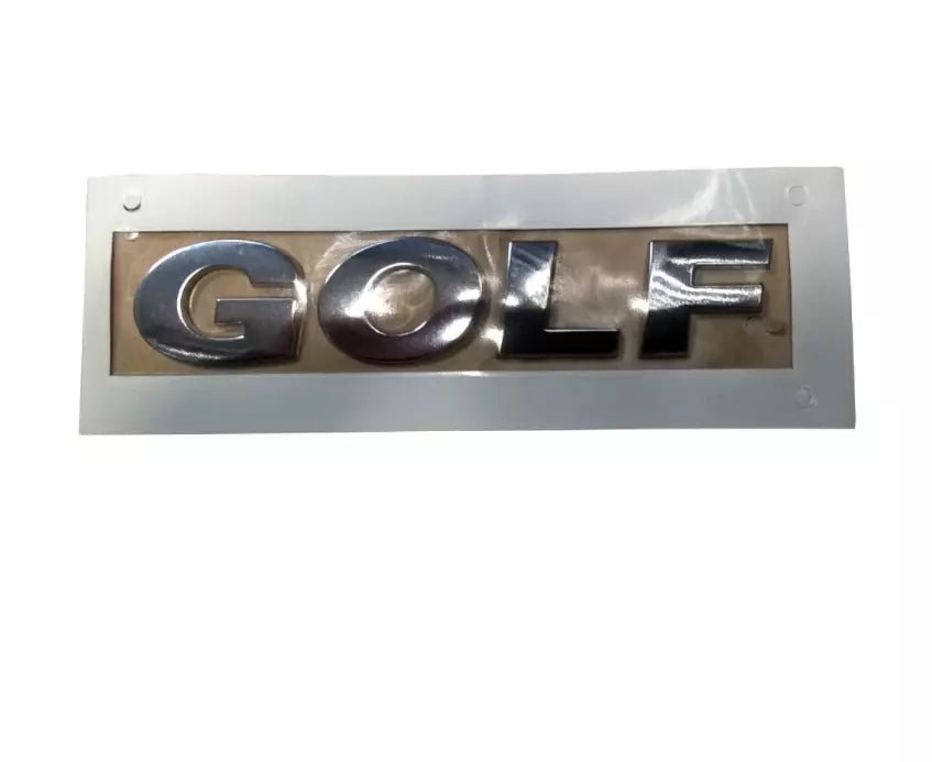 NEW VW GOLF MK6 REAR CHROME EMBLEM INSCRIPTION BADGE 5K0853687A739 ORIGINAL