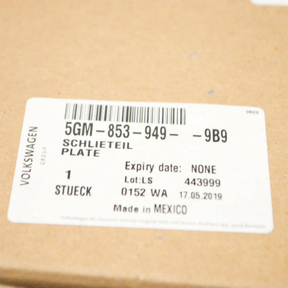 NEW VW GOLF MK7 5G FRONT BUMPER LEFT COVER SPACER PANEL 5GM853949 9B9 ORIGINAL