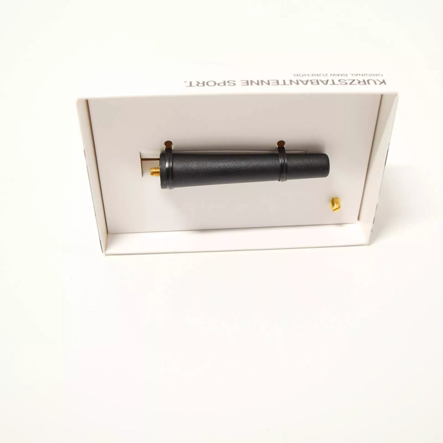 NEW BMW 1 E81 SHORT ROD SPORT BLACK ANTENNA 65202296761 ORIGINAL