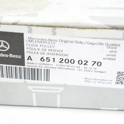 NEW MERCEDES-BENZ C-CLASS W204 ALTERNATOR IDLER PULLEY A6512000270