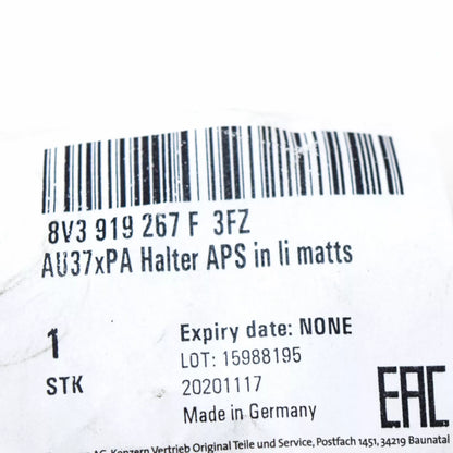 NEW AUDI A3 CABRIO 8V FRONT LEFT INNER PDC SENSOR HOLDER