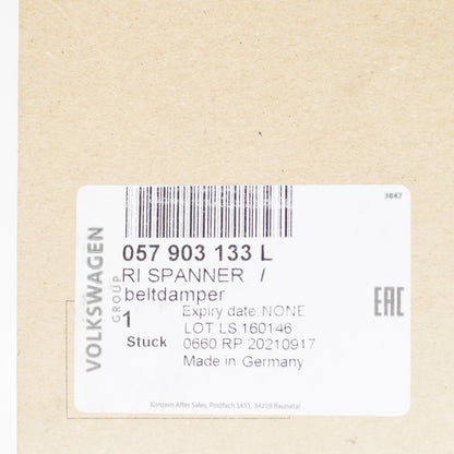 NEW AUDI A8 D4 BELT TENSIONER DAMPER 057903133L ORIGINAL