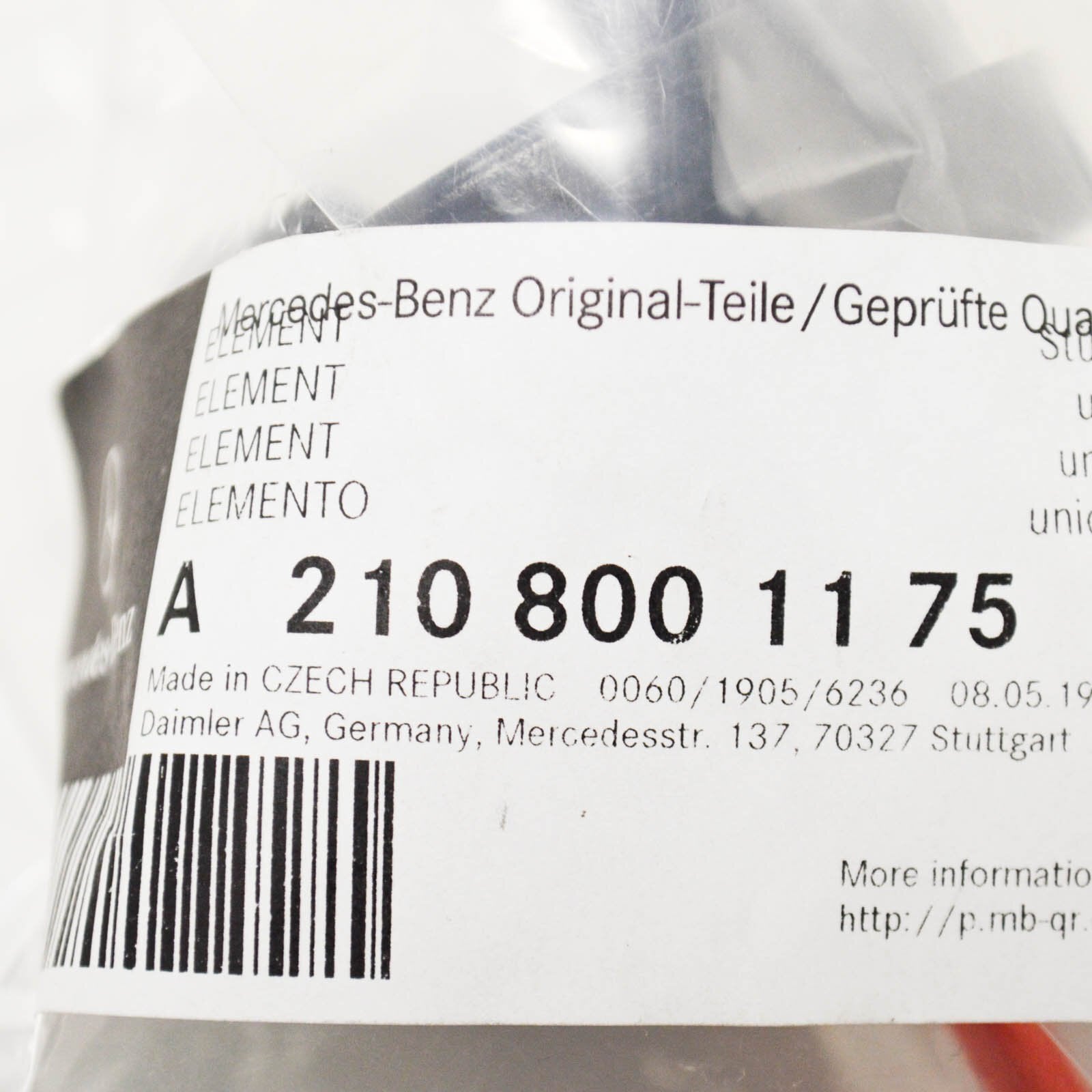 NEW MERCEDES-BENZ E-CLASS W210 FUEL DOOR FLAP ACTUATOR A2108001175 ORIGINAL