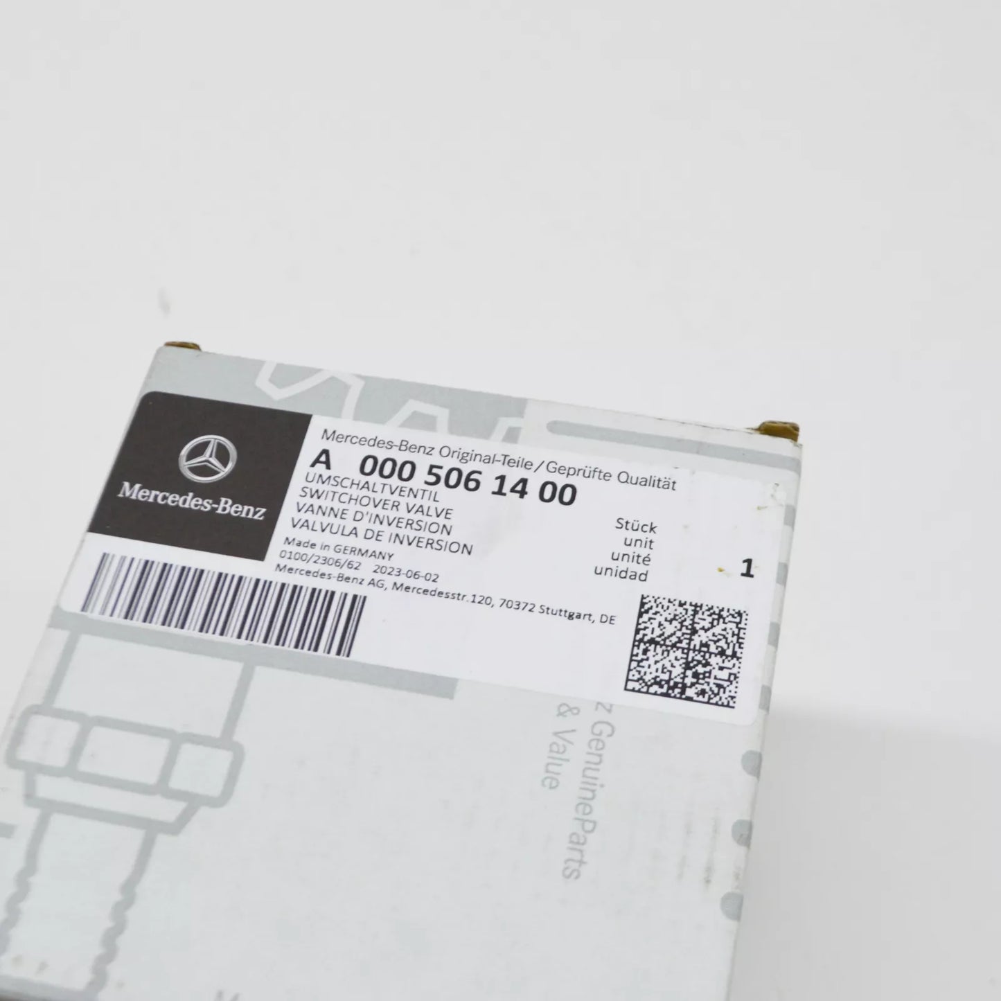 NEW MERCEDES-BENZ GLE W167 COOLER LEFT SWITCHOVER VALVE A0005061400 ORIGINAL