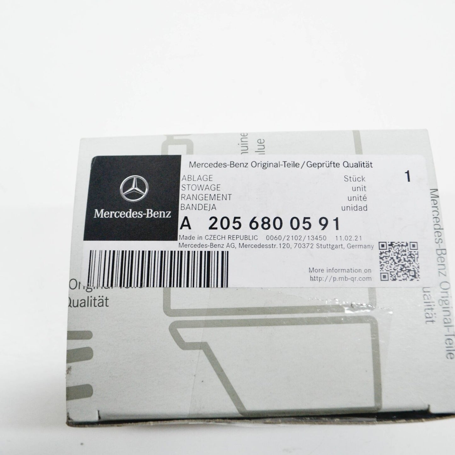 NEW MB C W205 REMOVABLE CUP HOLDER A2056800591 ORIGINAL