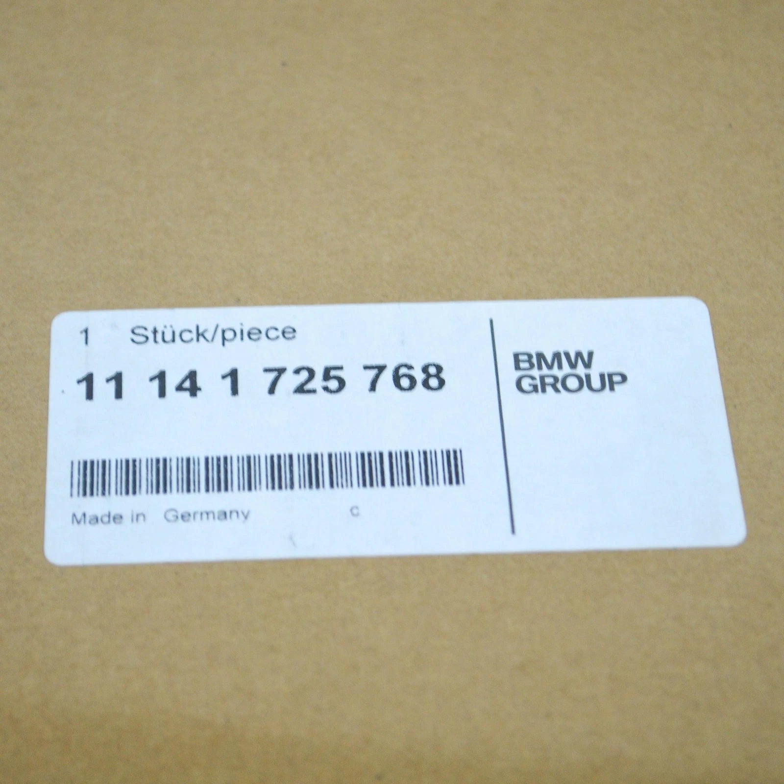 NEW BMW 7 E38 ENGINE COVER GASKET ABSESTOS FREE ZYL.7-12 11141725768 ORIGINAL