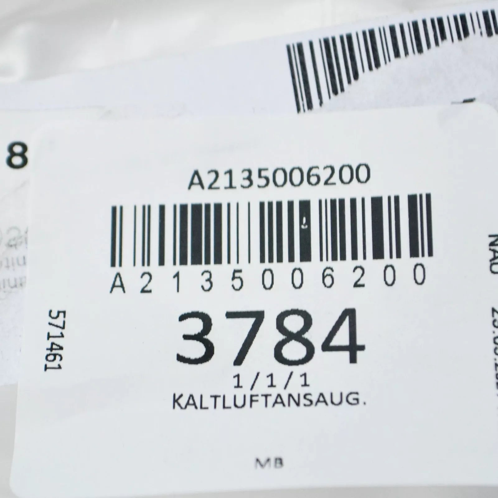 NEW MERCEDES-BENZ E W213 TOP SLAM PANEL FRAME PLASTIC TRIM A2135006200 ORIGINAL