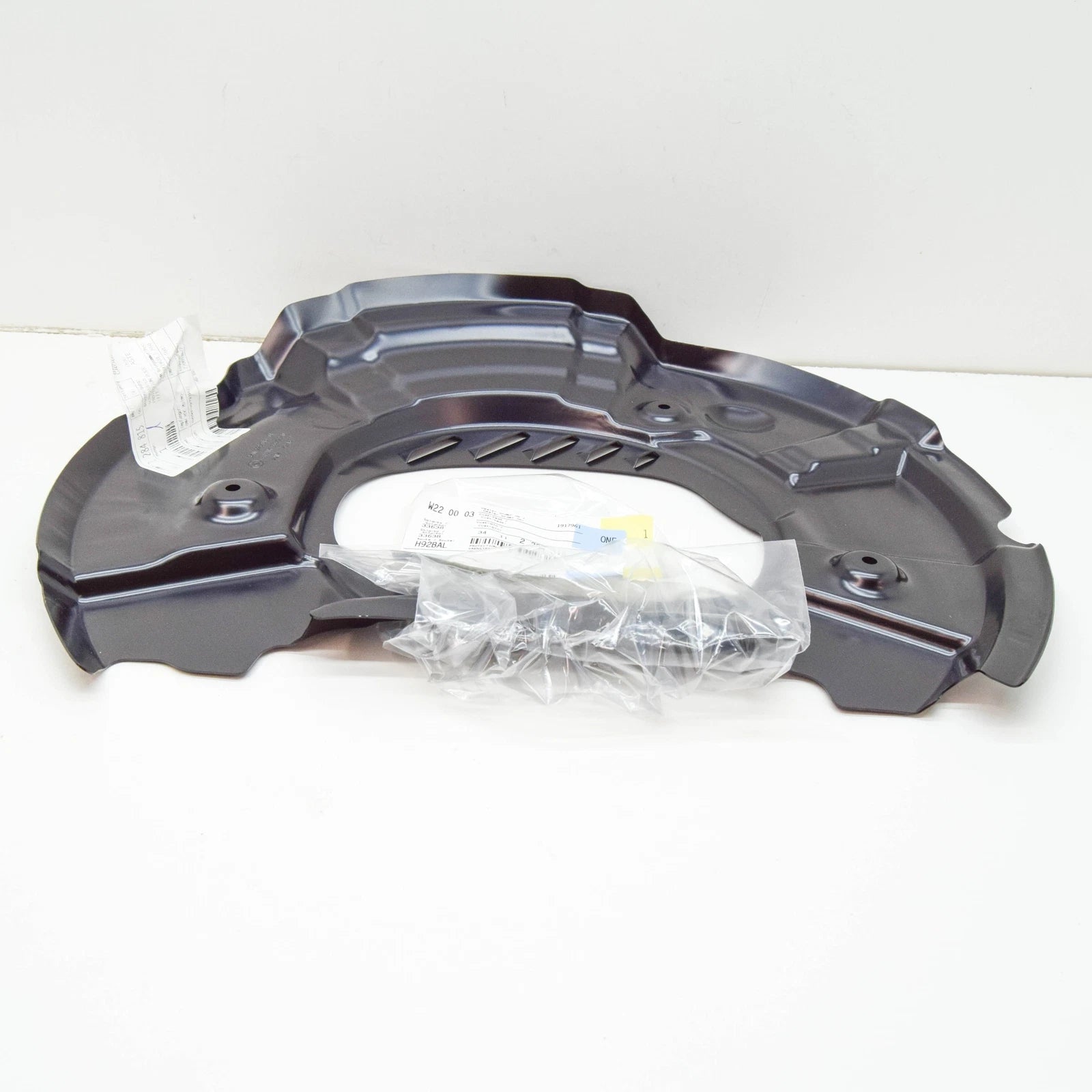 NEW BMW 5 F10 FRONT LEFT BRAKE DISC PROTECTION 34112284815 ORIGINAL