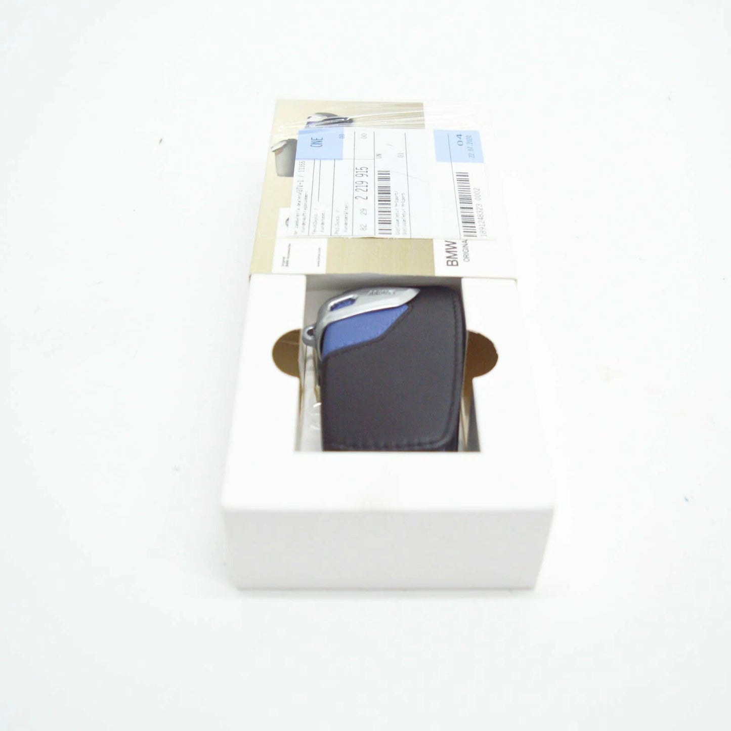NEW BMW 1 F21 KEY HOLDER FOB LEATHER CASE COVER M 82292219915 2219915 ORIGINAL