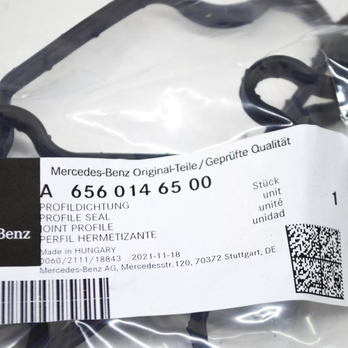 NEW MERCEDES-BENZ GLE W167  ENGINE OIL PAN GASKET LOWER A6560146500 ORIGINAL