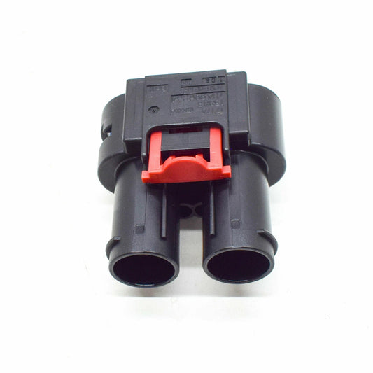 NEW VW TOUAREG 7P RADIATOR FAN FLAT CONTACT HOUSING 4PIN 7H4906234 ORIGINAL