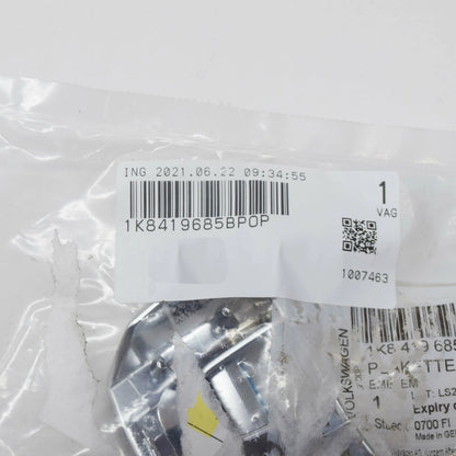 NEW VW TIGUAN 5N STEERING WHEEL BADGE EMBLEM 1K8419685BPOP