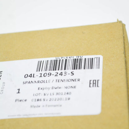 NEW VW TIGUAN ALLSPACE AD TIMING BELT TENSIONING ROLLER 04L109243S