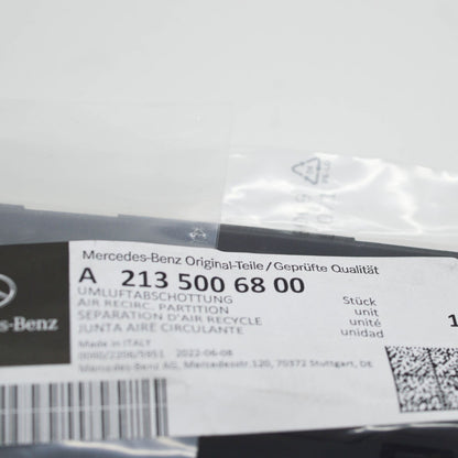 NEW MERCEDES-BENZ GLE W167 RADIATOR RE-CIRCULATION SEALING A2135006800 ORIGINAL