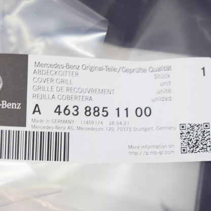 NEW MERCEDES-BENZ G W463 FRONT BUMPER CENTER LOWER GRILLE A4638851100