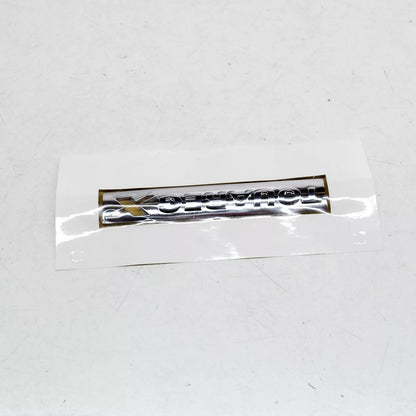 NEW VW TOUAREG 7P CHROME SELF-ADHESIVE SIDE TOUAREGX BADGE 7P6853688A2ZZ