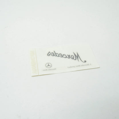 NEW MERCEDES-BENZ E W211 B-PILLAR NEAR MODEL PLATE STICKER A0045847438 ORIGINAL