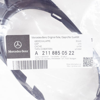 NEW MERCEDES-BENZ E W211 FRONT BUMPER LEFT GRILLE COVER A2118850522 ORIGINAL