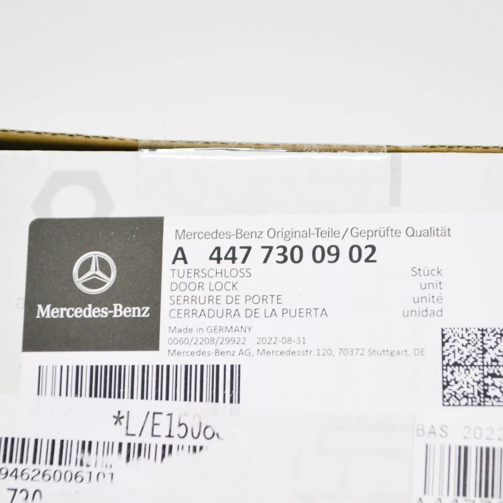 NEW MERCEDES-BENZ VITO W447 REAR LEFT SLIDING DOOR LOCK A4477300902 ORIGINAL
