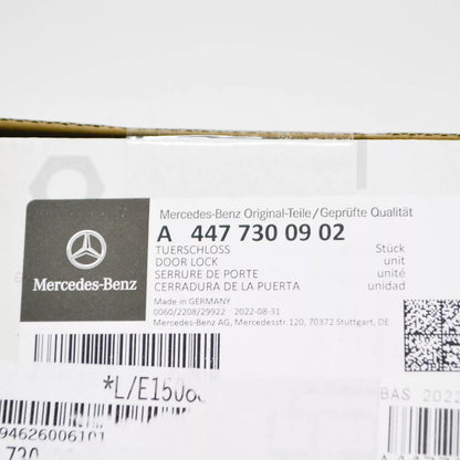 NEW MERCEDES-BENZ VITO W447 REAR LEFT SLIDING DOOR LOCK A4477300902 ORIGINAL