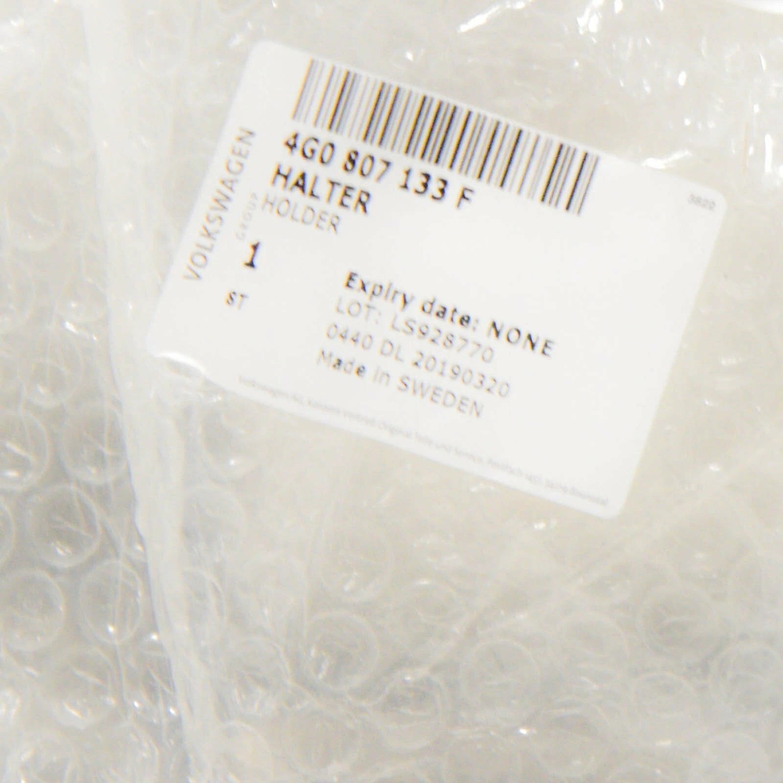 NEW AUDI A6 C7 FRONT BUMPER REINFORCEMENT LEFT BRACKET 4G0807133F