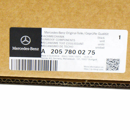 NEW MERCEDES-BENZ C W205 RIGHT SLIDING ROOF MECHANICS A2057800275