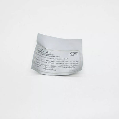 NEW AUDI Q5 FY EMISSION LABEL DATA PLATE 06M010533D ORIGINAL