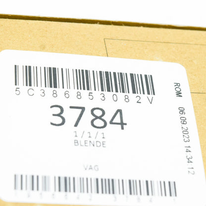 NEW VW BEETLE CABRIO 5C REAR RIGHT SEAT BELT GUIDE PLATE 5C386853082V ORIGINAL