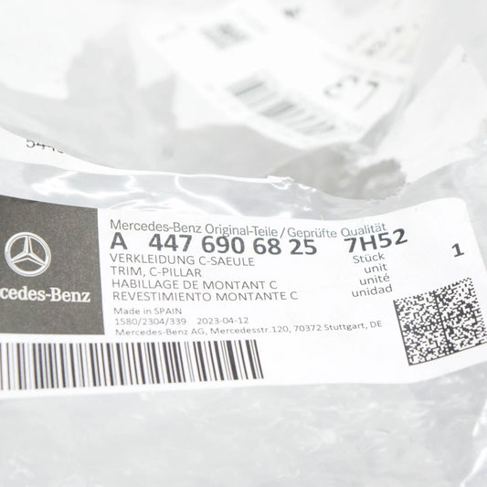 NEW MERCEDES-BENZ VITO W447 LEFT SIDE C-PILLAR TRIM A44769068257H52 ORIGINAL
