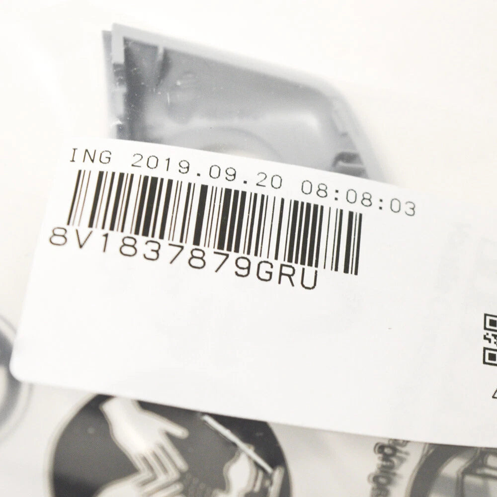 NEW AUDI A3 8V FRONT LEFT DOOR HANDLE CAP LHD 8V1837879GRU ORIGINAL