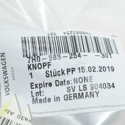 NEW VOLKSWAGEN TRANSPORTER V T5 RIGHT SEAT BENCH KNOB 7H088325430T ORIGINAL