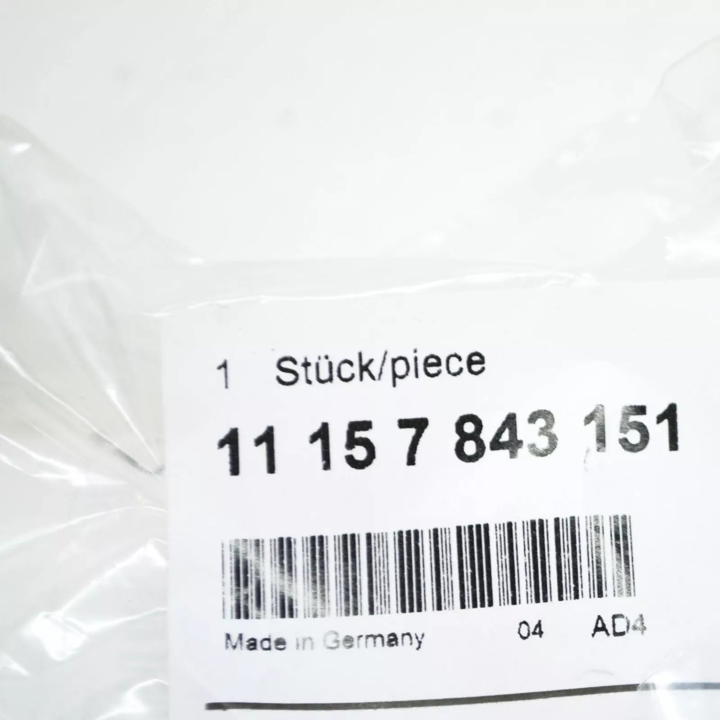 NEW BMW M5 F10 ENGINE CRANKCASE BREATHER HOSE 11157843151 7843151 ORIGINAL