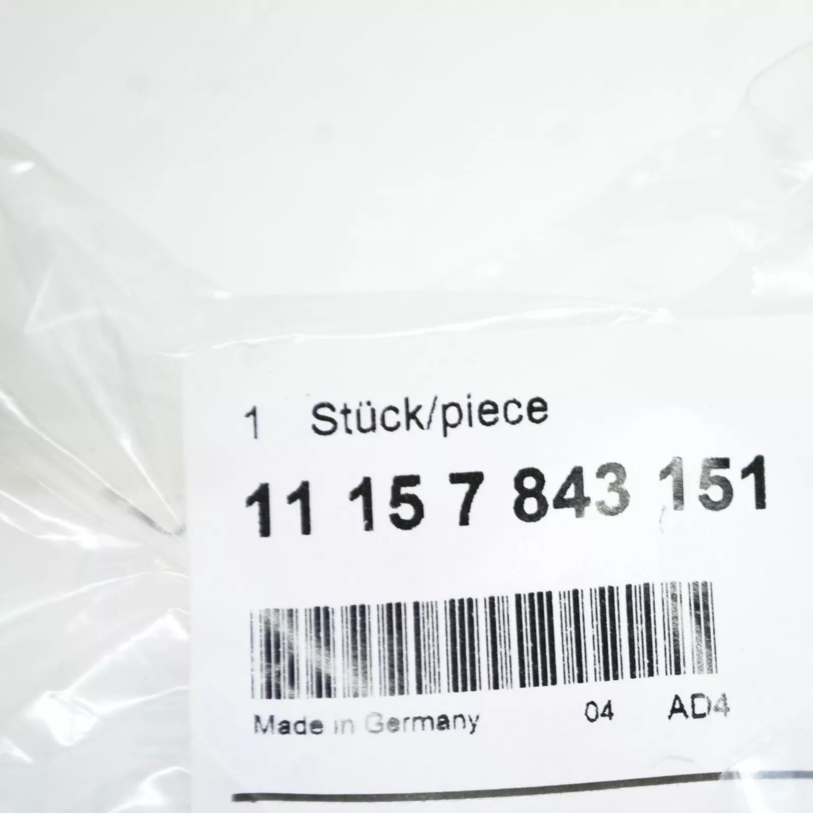 NEW BMW M5 F10 ENGINE CRANKCASE BREATHER HOSE 11157843151 7843151 ORIGINAL